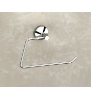 Moon Napkin Ring Stainless Steel Bathroom Commercial Hotel Spa Tabletop Heavy-Duty Anti-Rust Waterproof Easy Clean Professional Grade Durable Lunar Design Rustproof Hygienic Space Saving Modern Luxury Finish Secure Grip Table Setting Essential Elegant